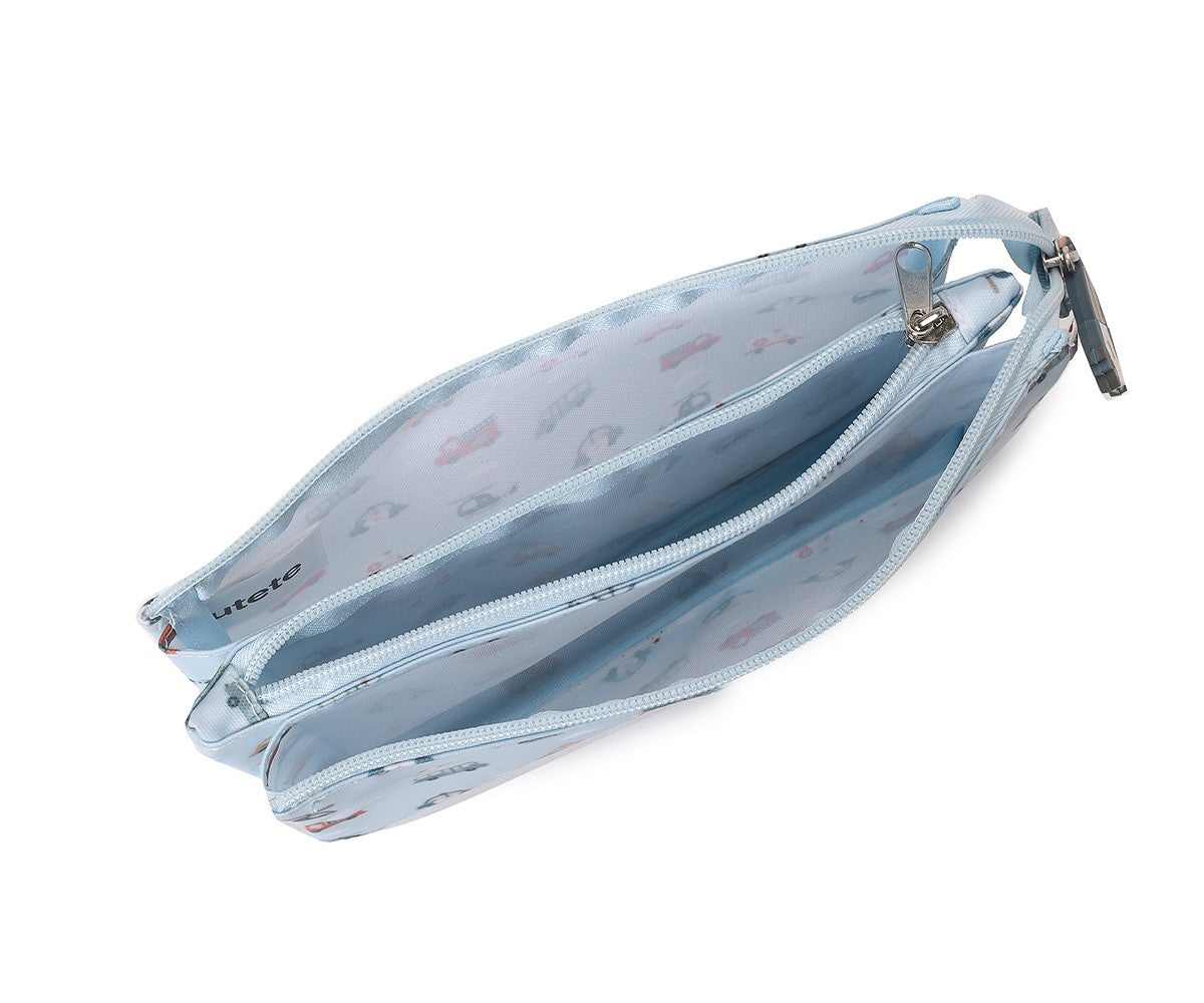 Estuche 3 compartimientos City Cars · Tutete