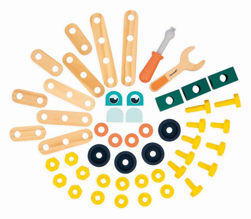 BRICO'KIDS - BOTE 50 PIEZAS · Janod