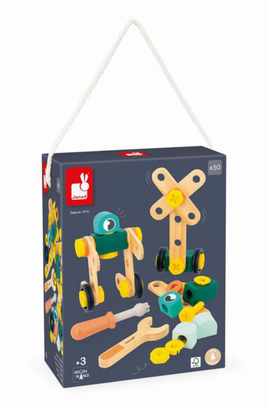 BRICO'KIDS - BOTE 50 PIEZAS · Janod