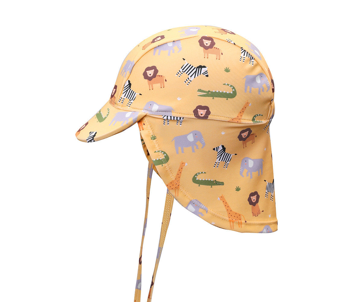 Gorro playa bebé "Wild Animals" · Monnëka