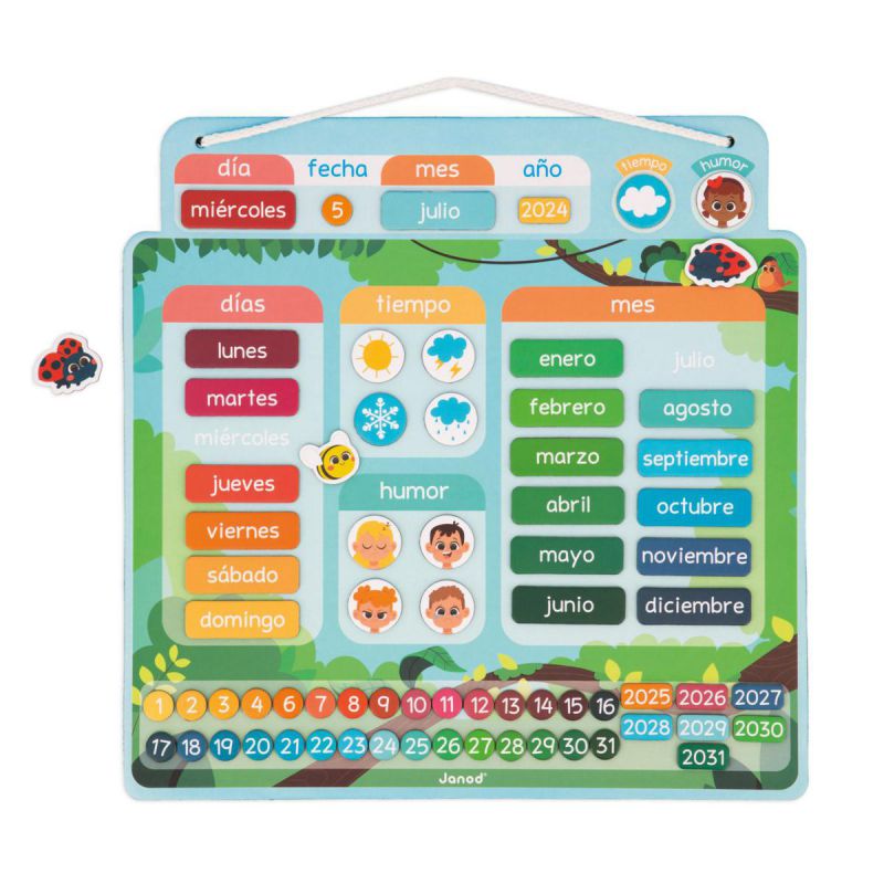 Calendario Magnético · Janod