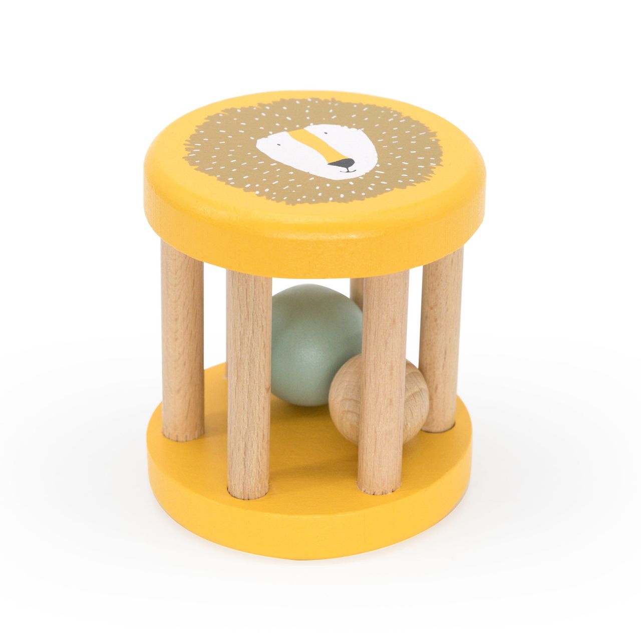 Sonajero rodante de madera · Trixie