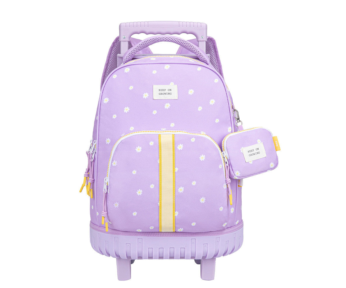 Mochila Escolar Trolley Daisy Lilac · Mayfair