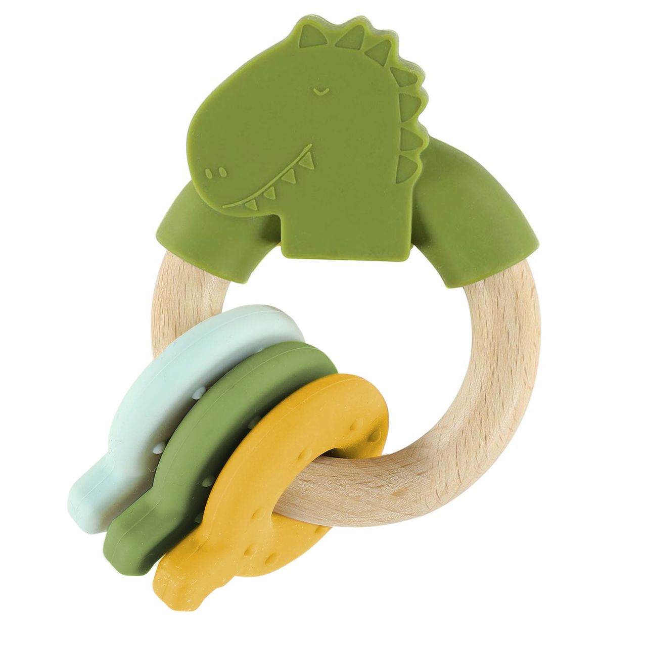 Anilla de actividades de madera y silicona · Trixie