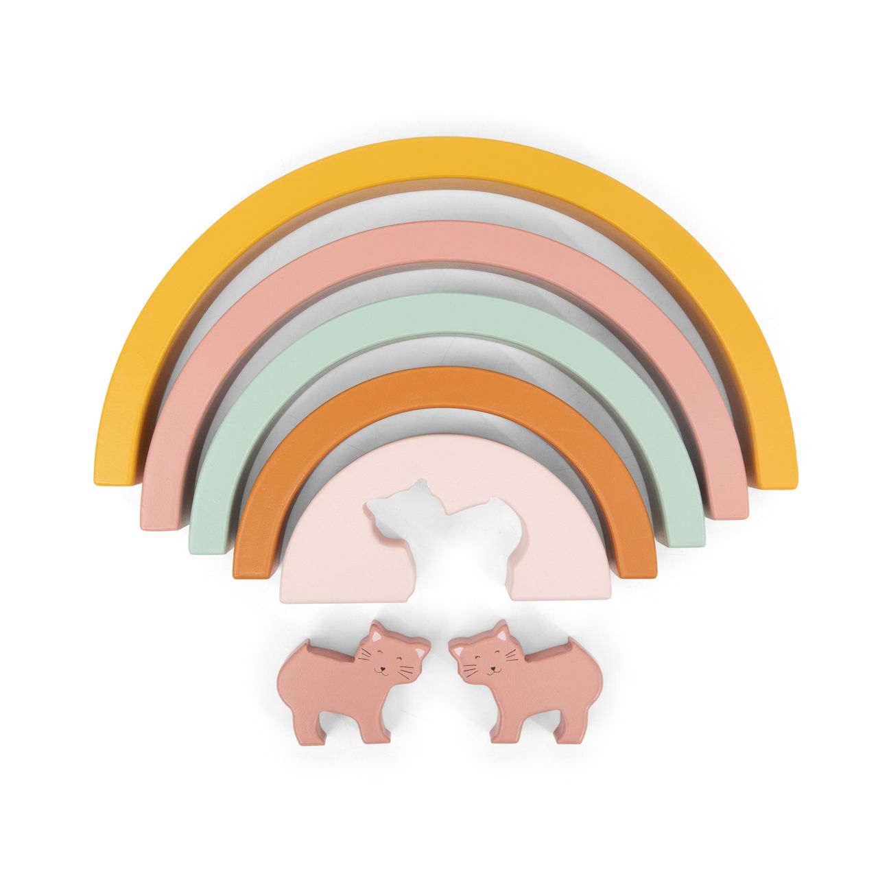 Arco iris apilable de madera · Trixie