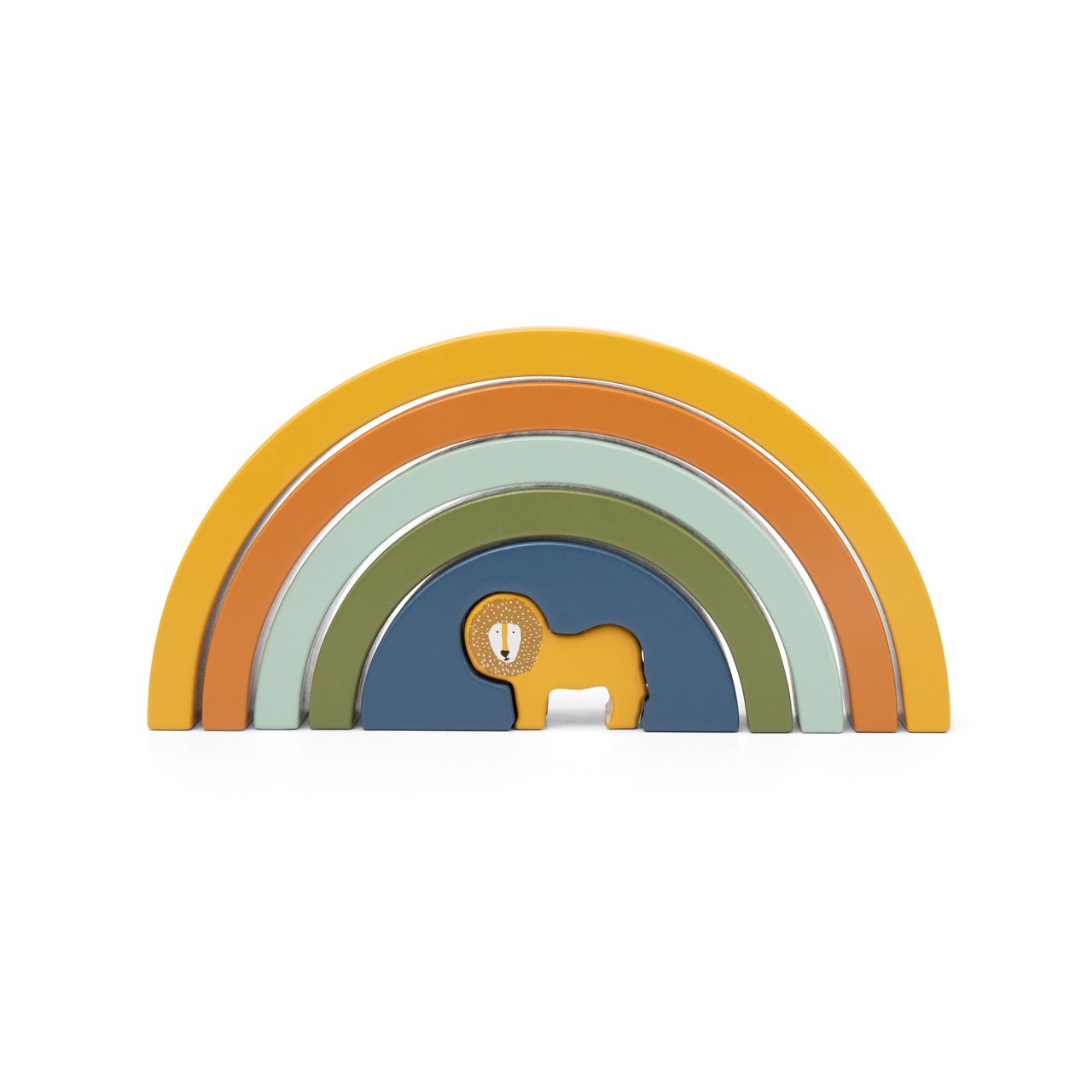 Arco iris apilable de madera · Trixie