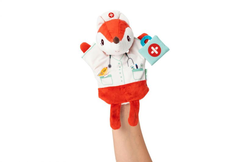 Marioneta de Mano Alice Doctor · Lilliputiens