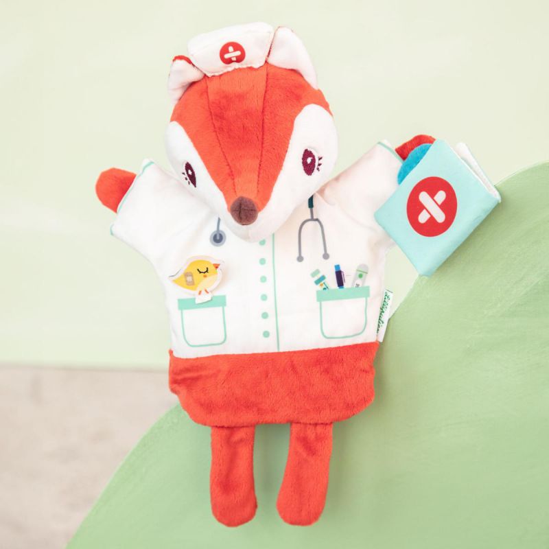 Marioneta de Mano Alice Doctor · Lilliputiens