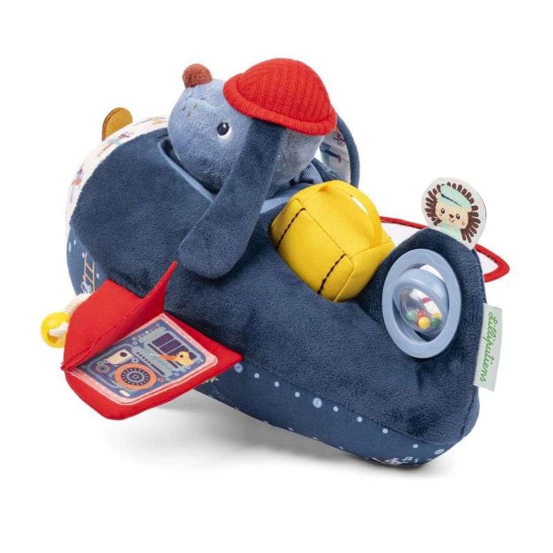 Jules avión de actividades · Lilliputiens