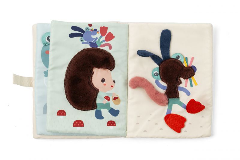 Libro de actividades y texturas + 9 meses · Lilliputiens