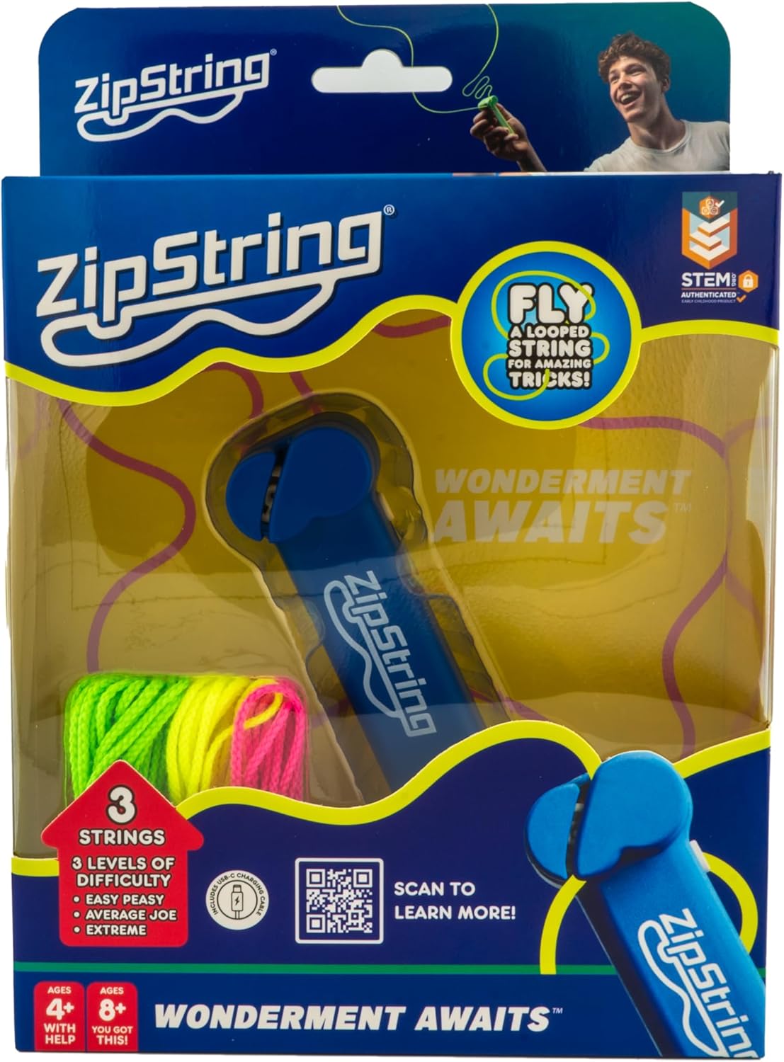 ZipString Vivacious Violet  · ZipString