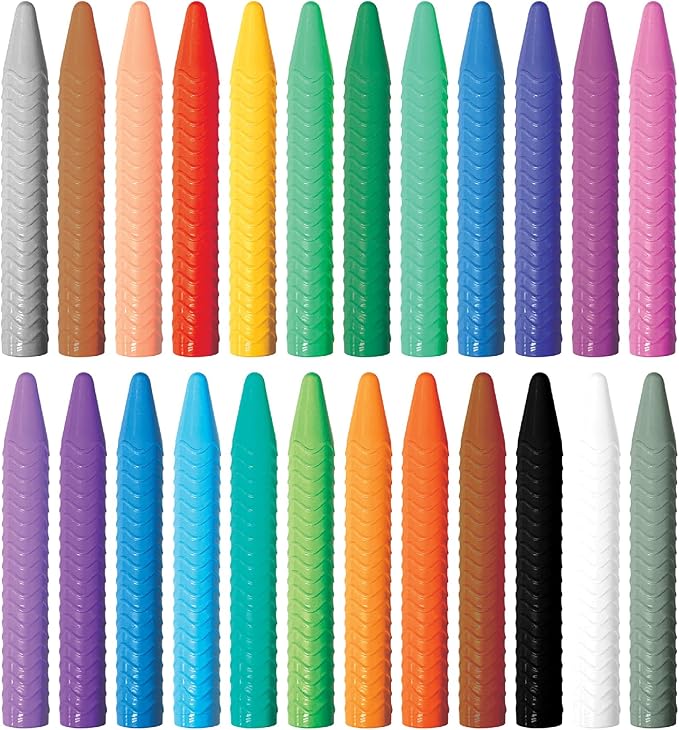 Crayones en espiral 24 Colores · Haku Yoka