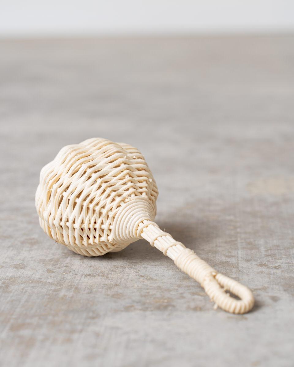 Sonajero de ratán piccolo · Cestería Artesanal