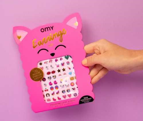 Pendientes de pegatina · Omy