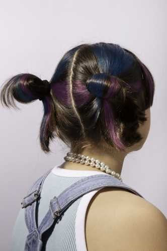 Tizas temporales para el pelo · Omy