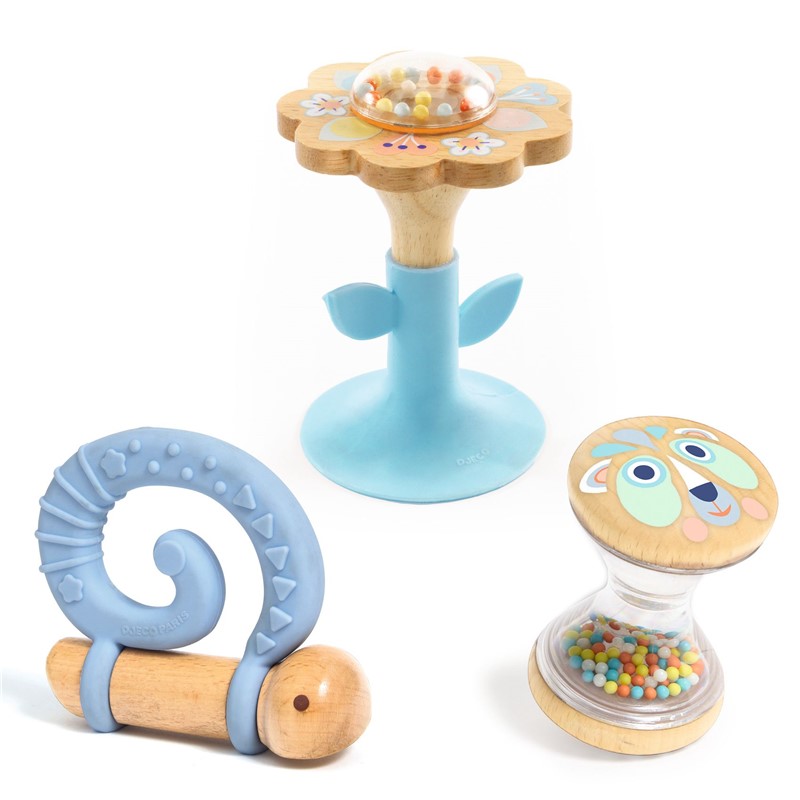 Sonajero Baby Blanco  Baby Gifti · Djeco