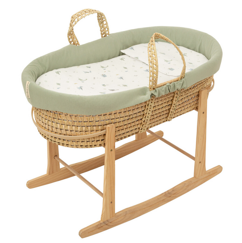 Conjunto Moisés de mimbre vestido · Bimbidreams