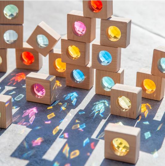 Caleidoscopio y/o tuerca madera | Detalle invitados cumple (1-4 años)