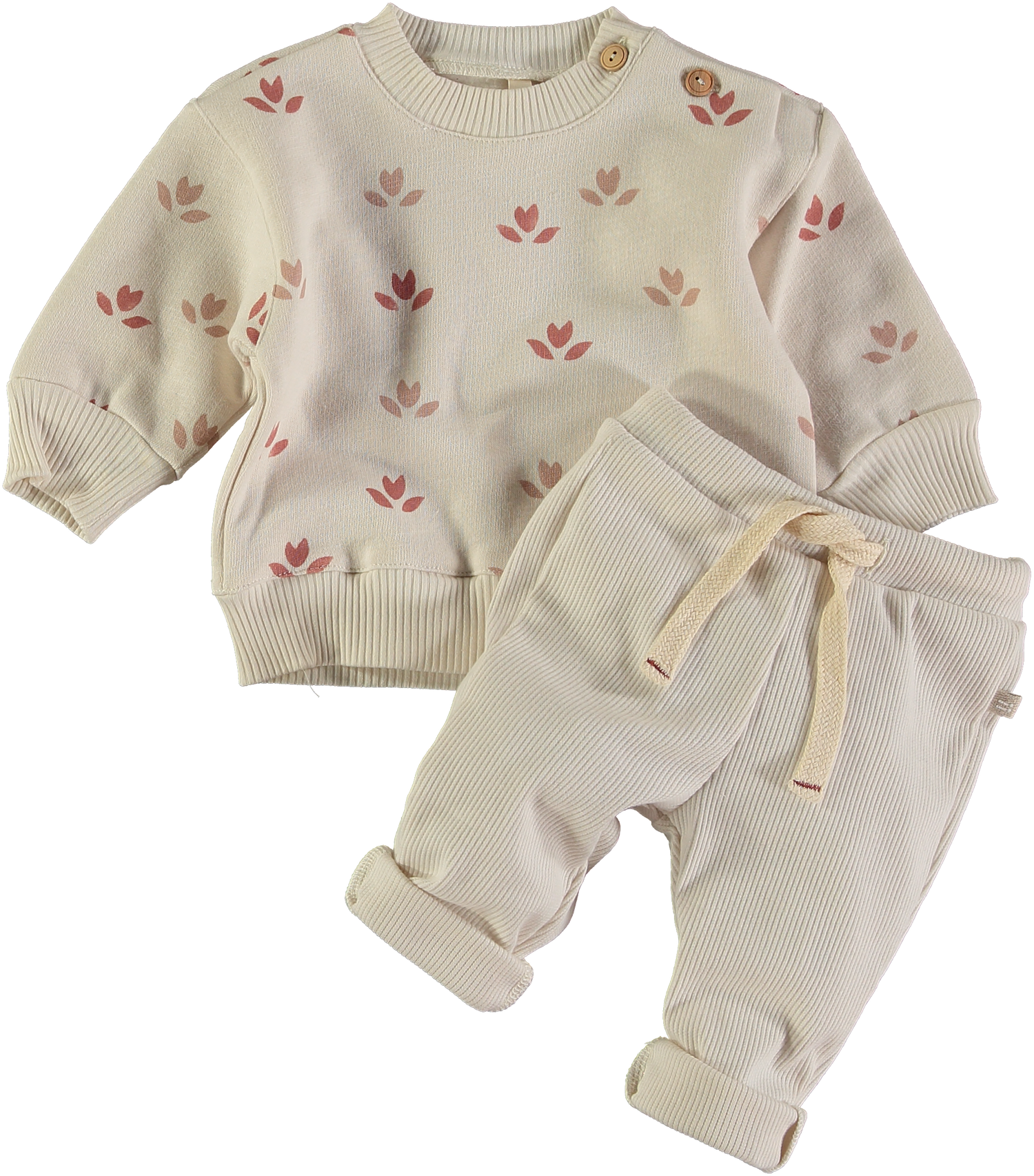 Conjunto pantalón y sudadera Cira Tulip Bloom · Lillymom