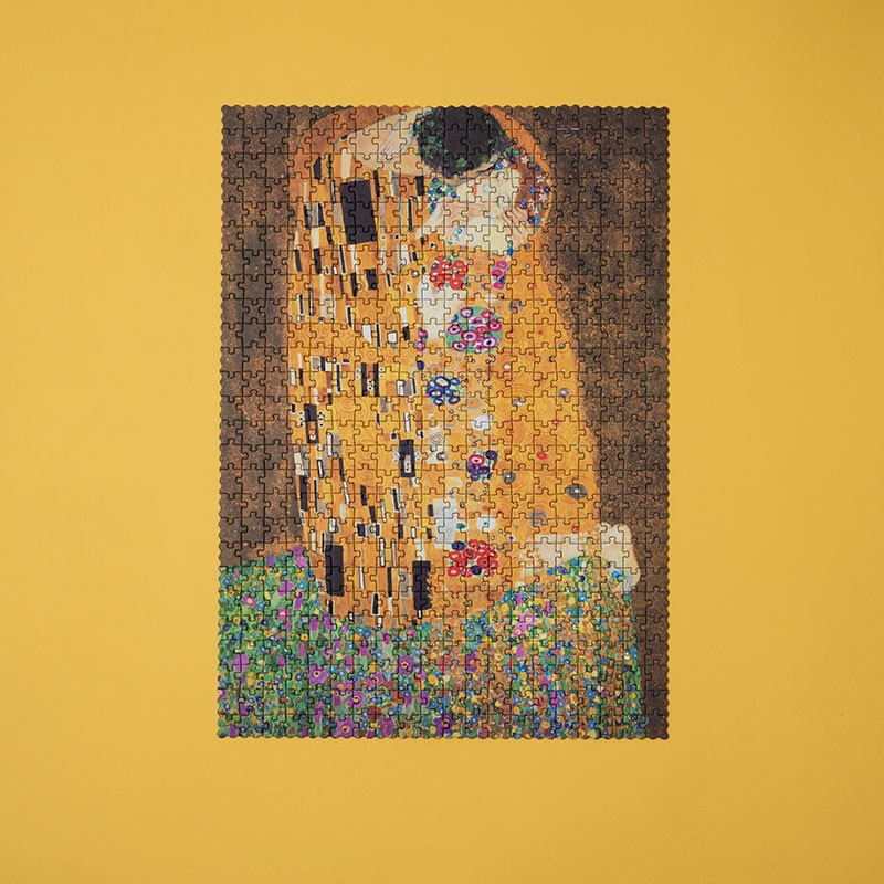 The Kiss (Klimt) - Cube Puzle  · Londji
