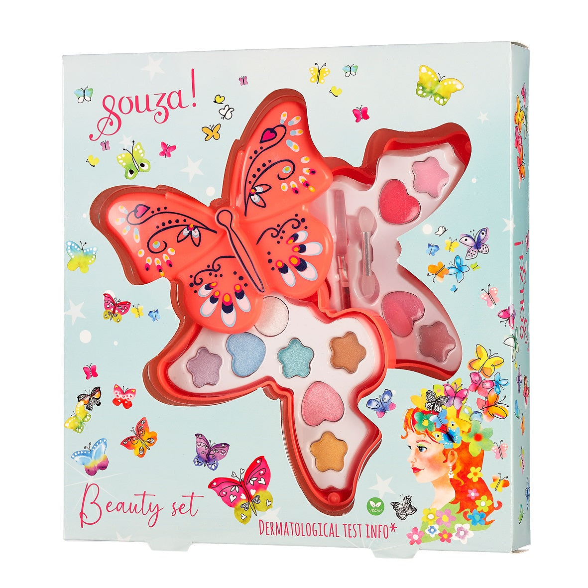 Caja maquillaje mariposa · Souza!