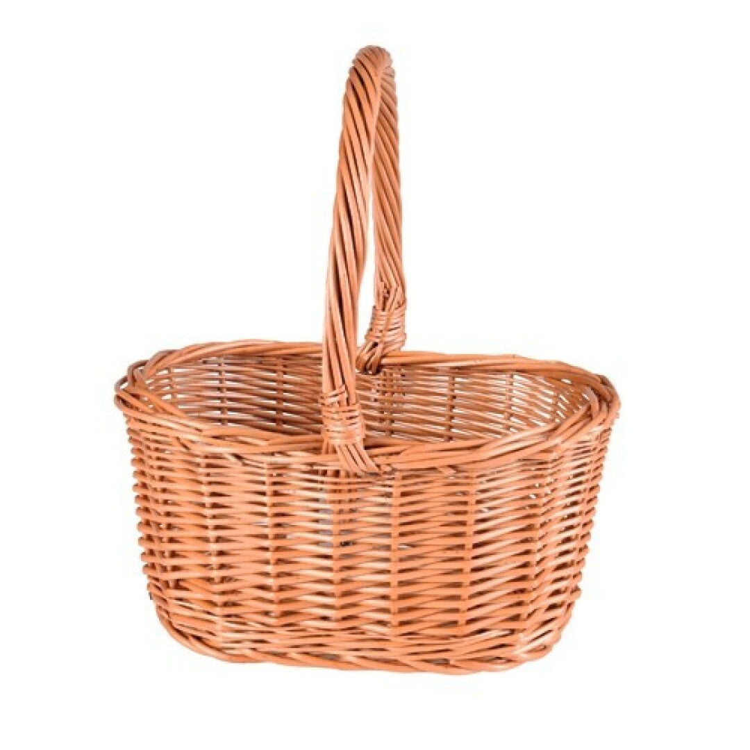 Cesta de Mimbre con Asa Grande · Egmont Toys