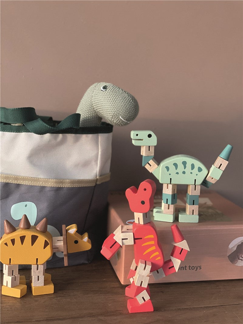 Dinosaurios Flexibles de Madera (surtidos) · Egmont