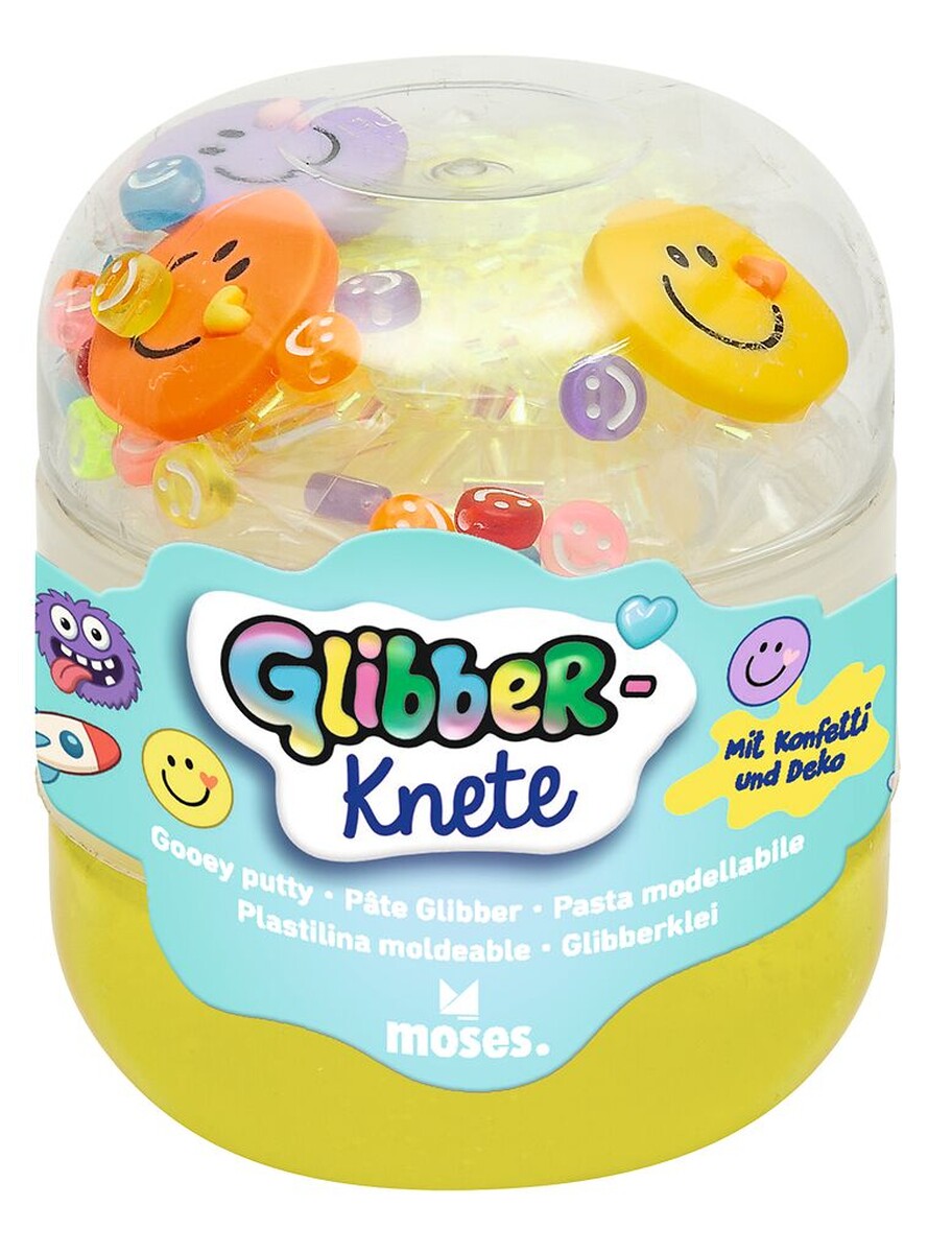 Slime con pequeñas piezas divertidas (modelos surtidos) · Moses