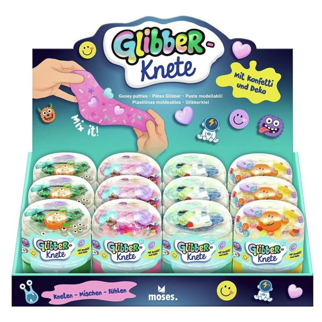 Slime con pequeñas piezas divertidas (modelos surtidos) · Moses