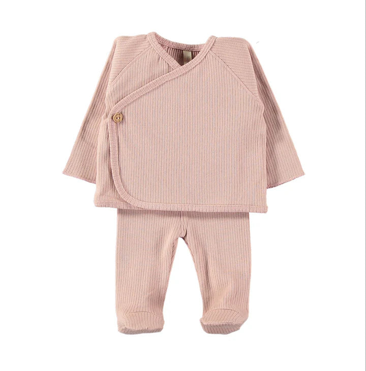 Jubón y Pantalón canalé Easy Pinklace · Lillymom