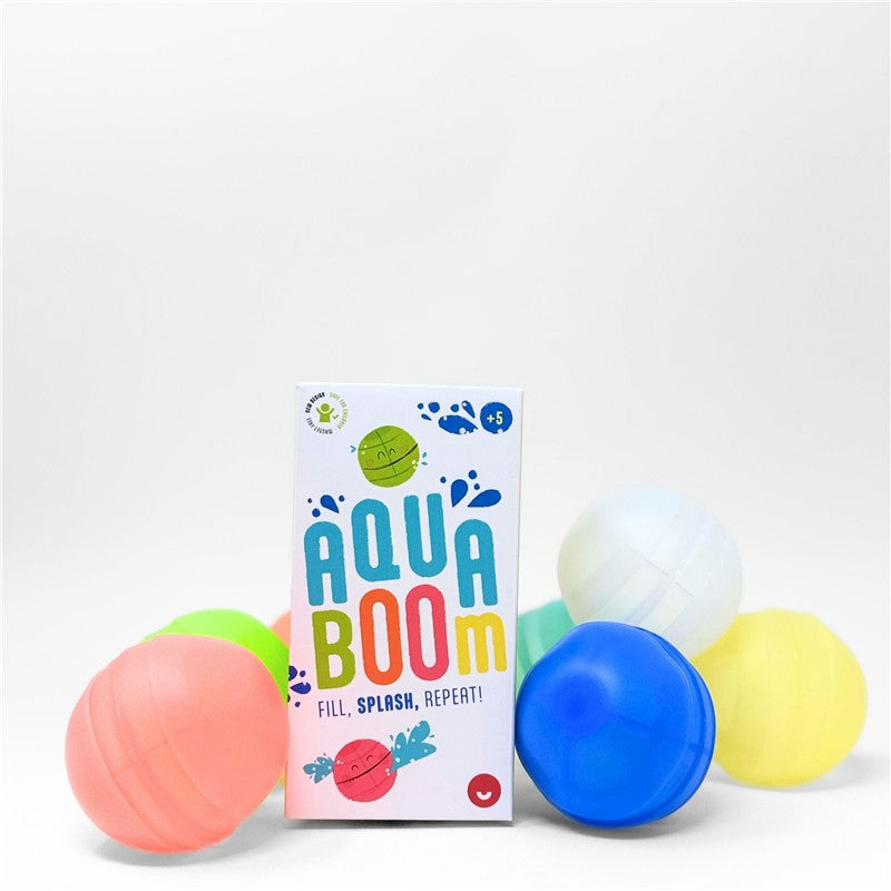 Globos de agua reutilizables Aqua Boom · Juega conmigo
