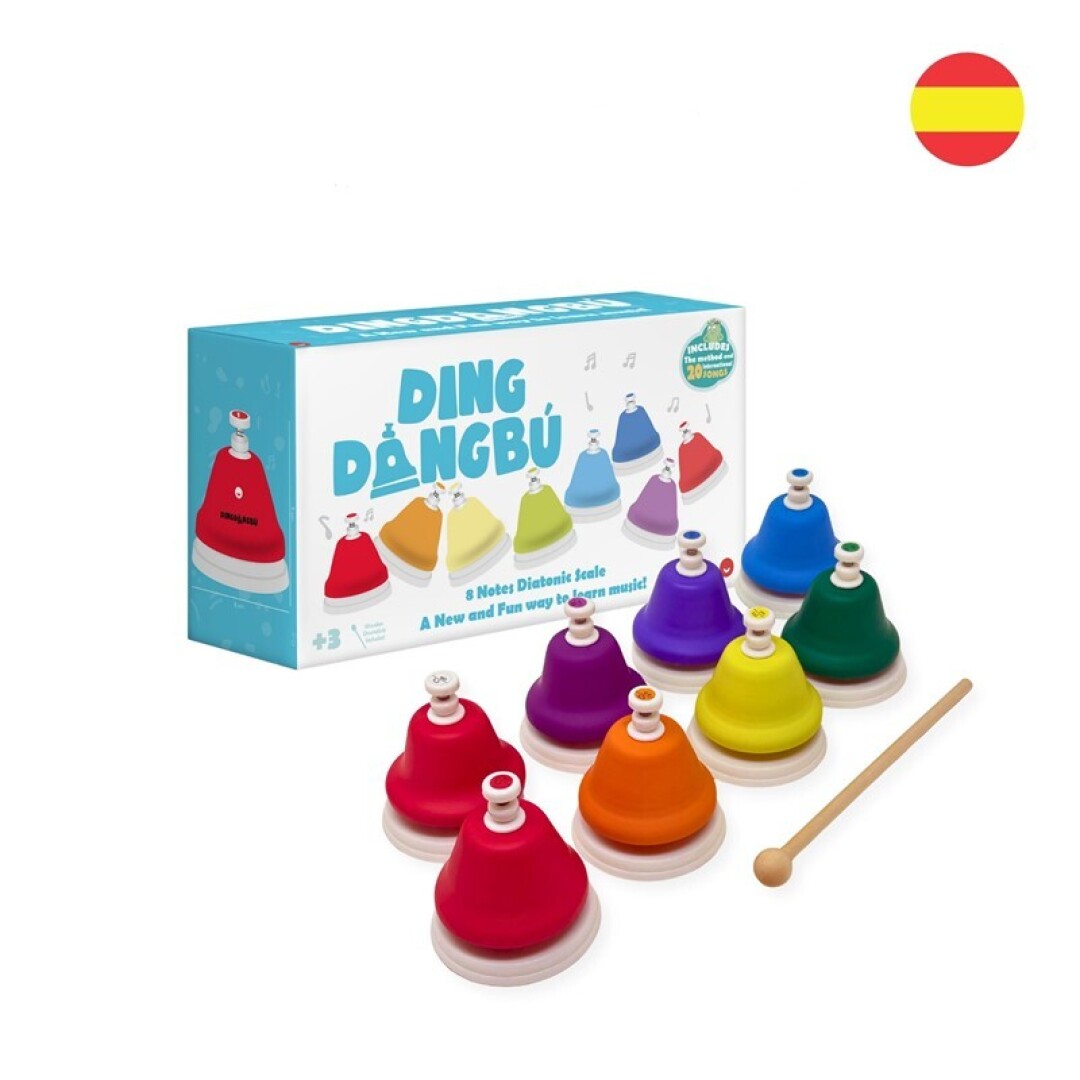 Set de campanas 8 notas - DingdangBú Push (Español) · Juega conmigo