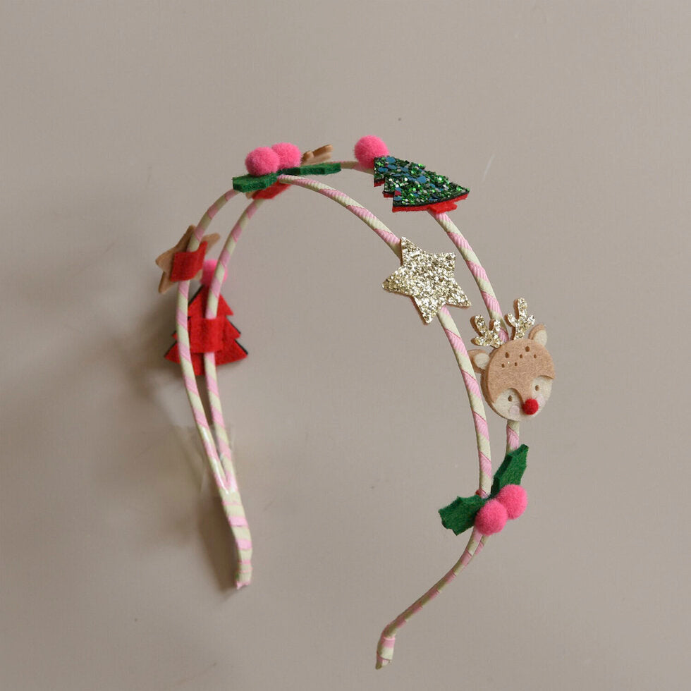 Diadema doble Navidad · Rockahula