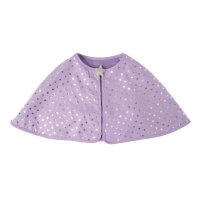 Capa de terciopelo lila reversible (3-10 años) · Rockahula