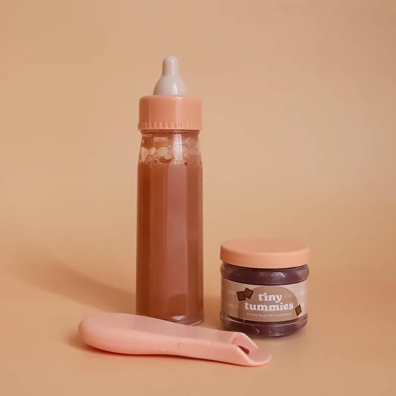 Set de tarro, cuchara y biberón · Tiny Harlow