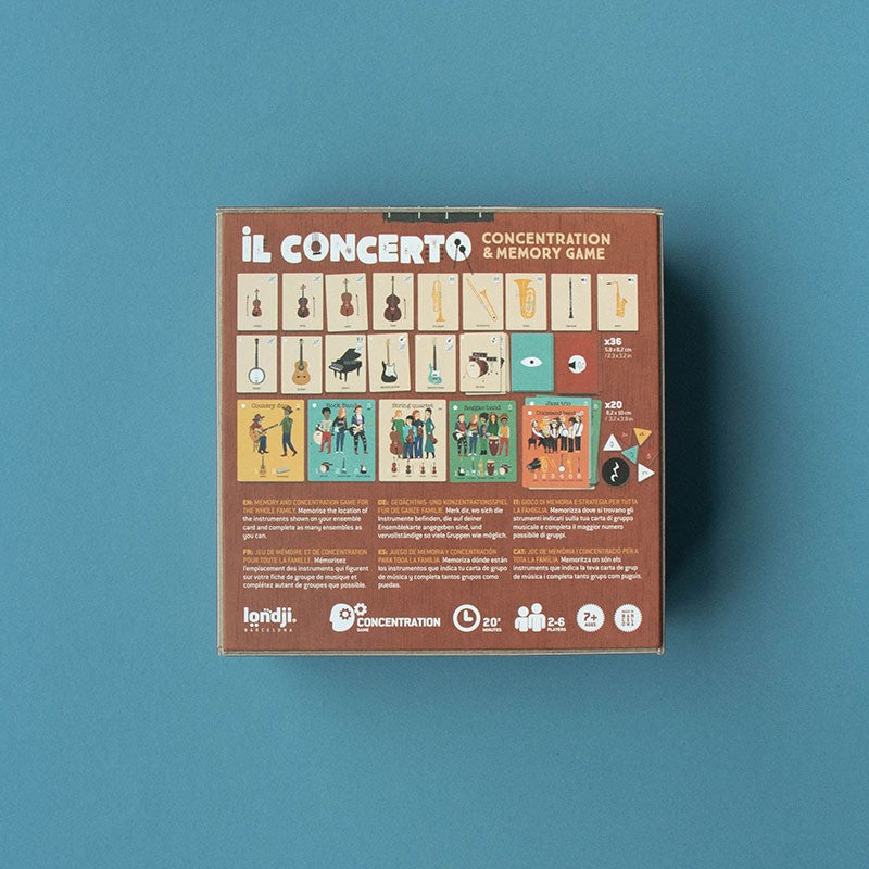Il Concerto - Juego de concentración y memoria · Londji