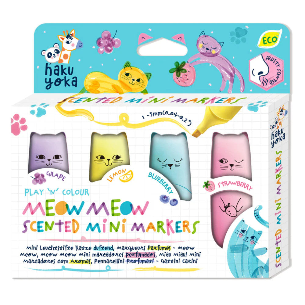 Mini Marcadores Aromáticos Meow Meow · Haku Yoka