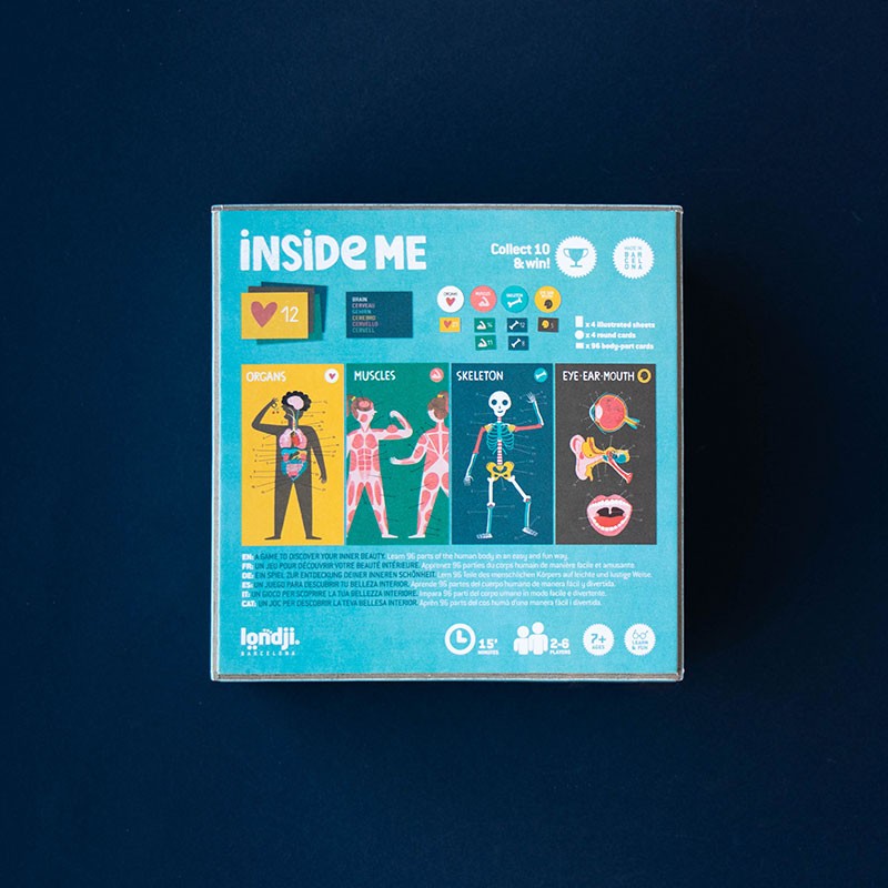 Inside me - Juego descubriendo el cuerpo humano · Londji