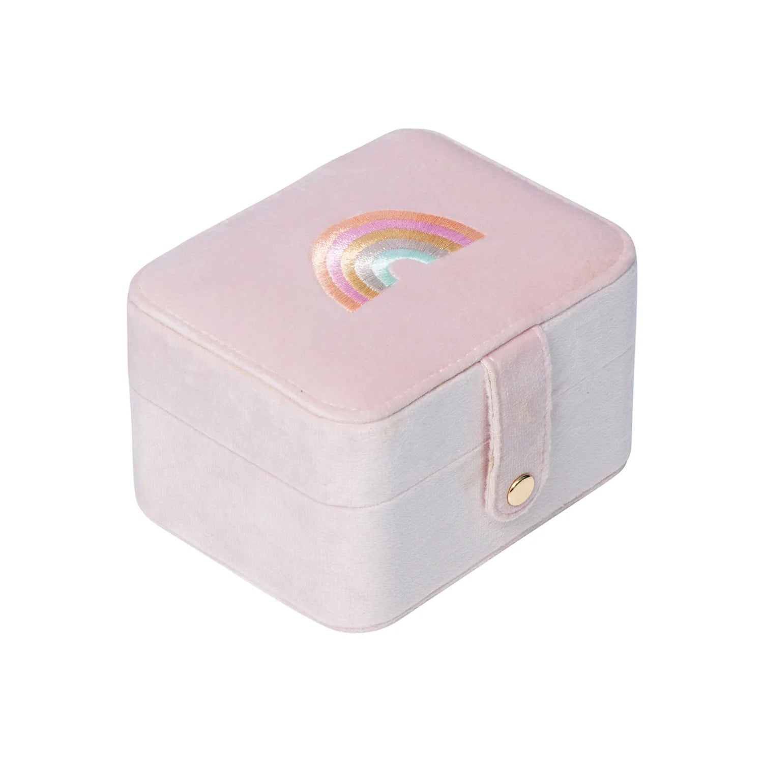 Joyero de terciopelo Dreamy Rainbow Jewellery Box · Rockahula