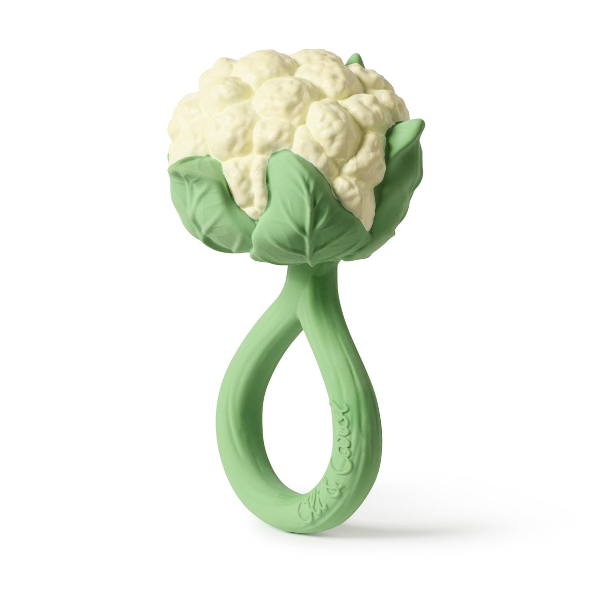 Sonajero mordedor coliflor · Oli & Carol