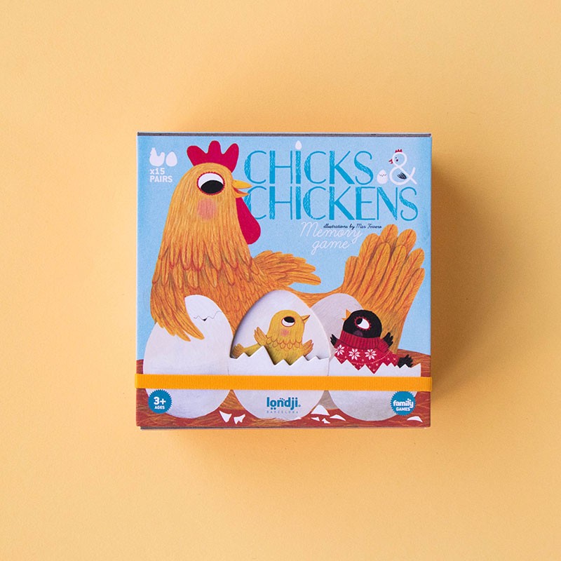 Chicks and chickens memo Game · Londji