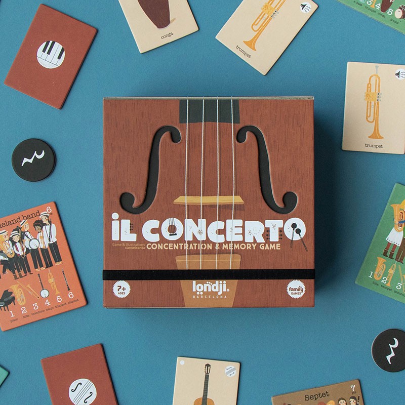 Il Concerto - Juego de concentración y memoria · Londji