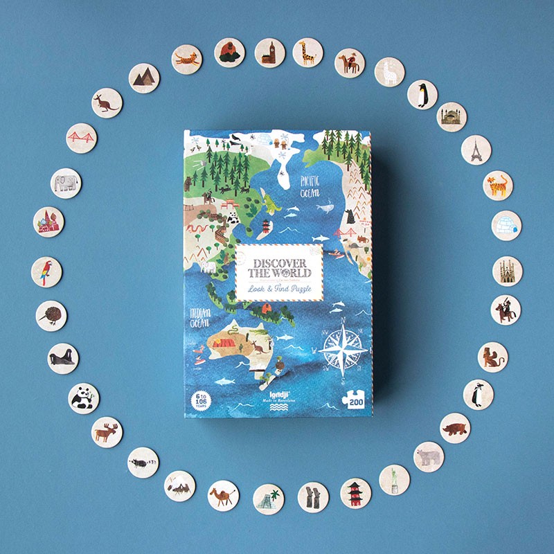 Discover the world puzzle · Londji