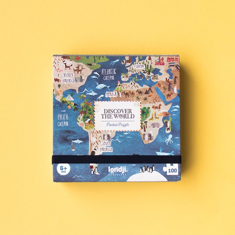 Discover the world (Pocket) - Puzle · Londji