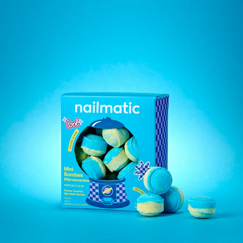 Mini bombas de baño efervescentes · Nailmatic