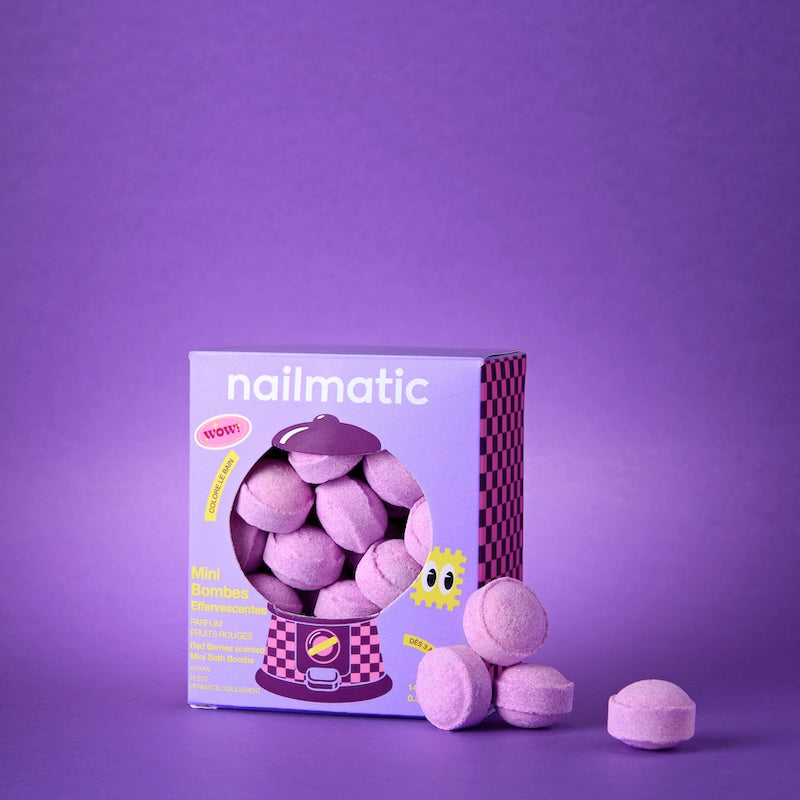 Mini bombas de baño efervescentes · Nailmatic