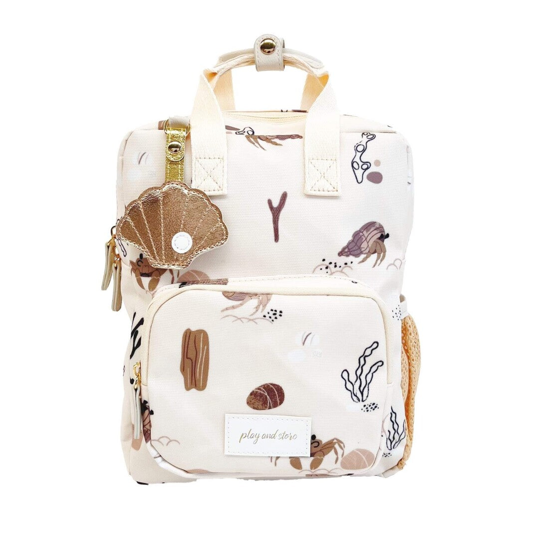 Mini mochila Sand · Play and Store
