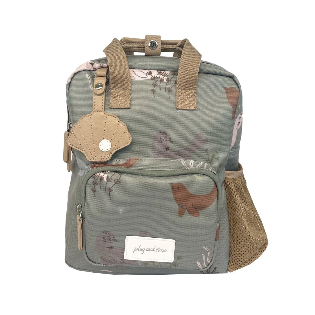 Mini mochila Seals · Play and Store