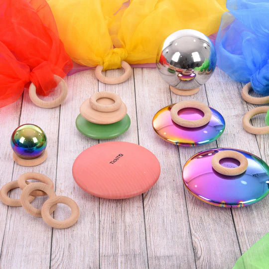 Anillos de madera natural (UNIDAD) · Tickit