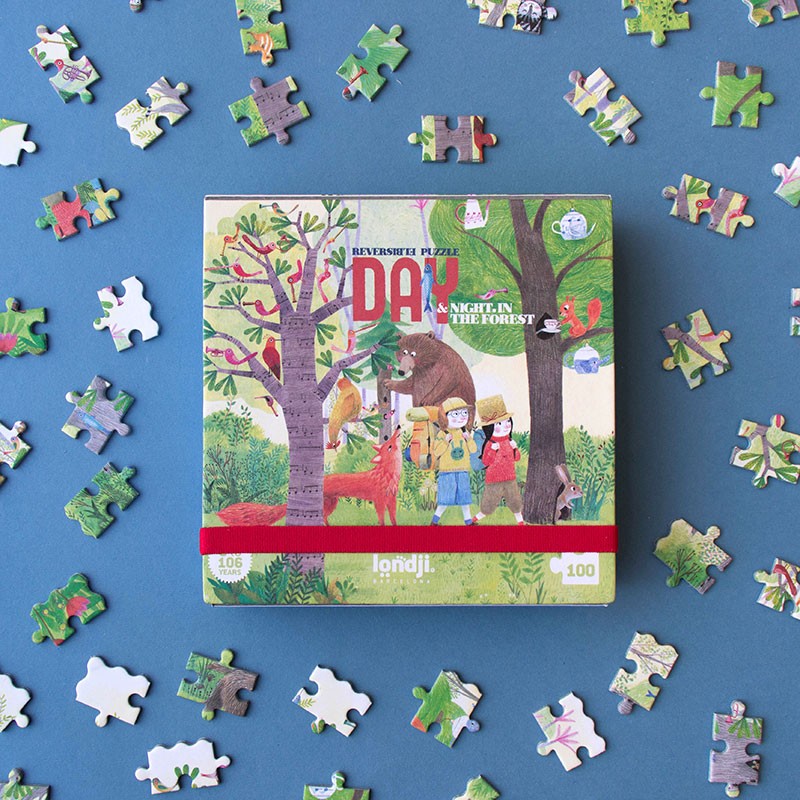 Night and day in the forest Puzzle · Londji